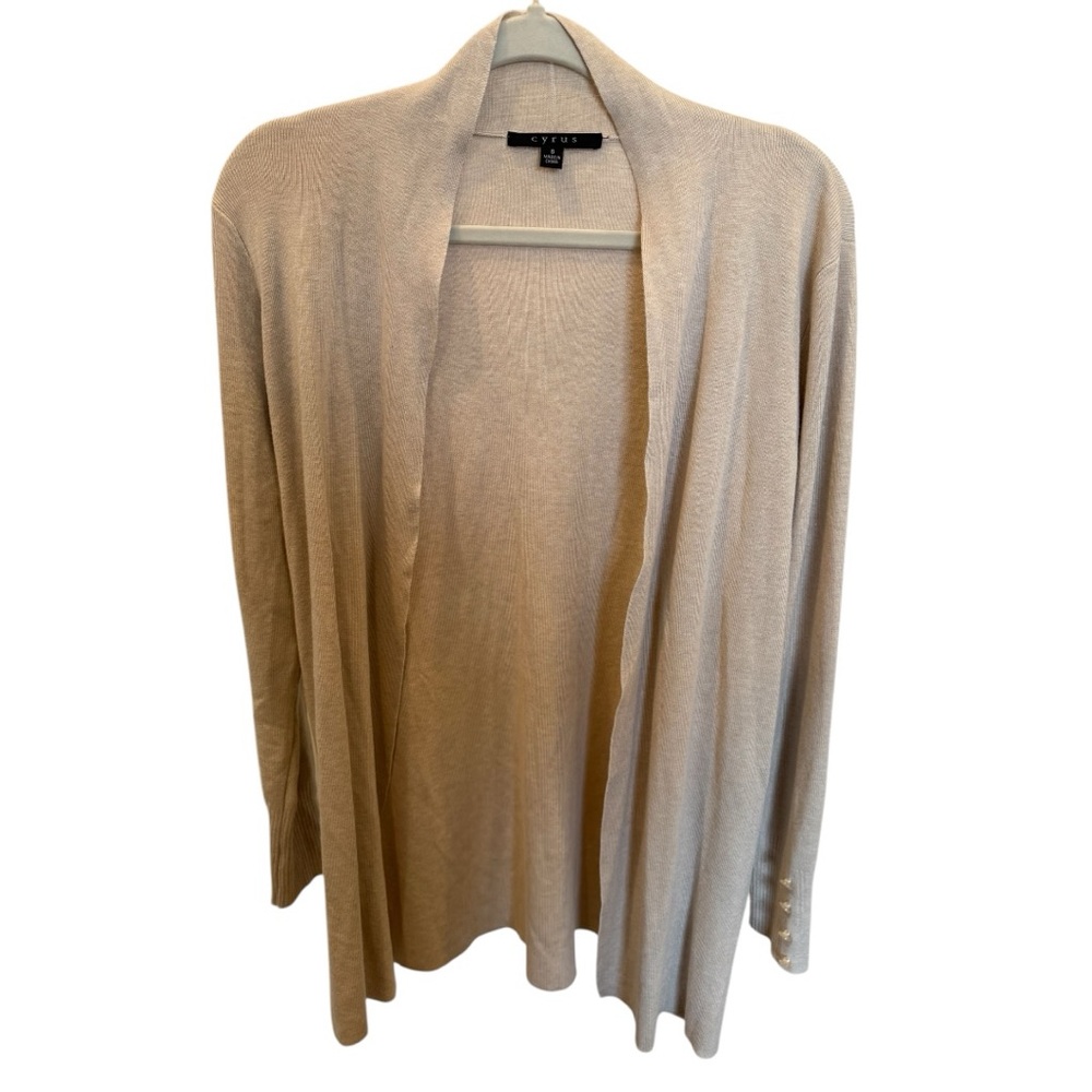 Cyrus Women’s Tan Cardigan Size S